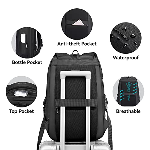Anti Theft Backpack for Men: Laptop & Travel