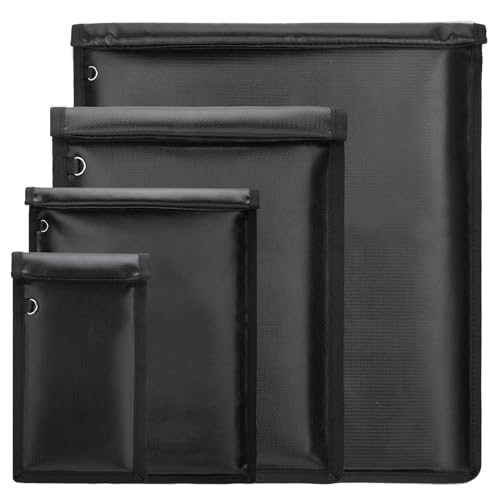 Faraday Bags Pack of 4 for Electronics Protection