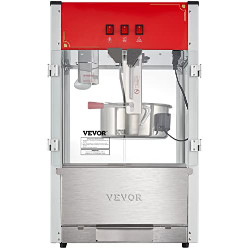 VEVOR 12 Oz Commercial Popcorn Machine, Theater Style