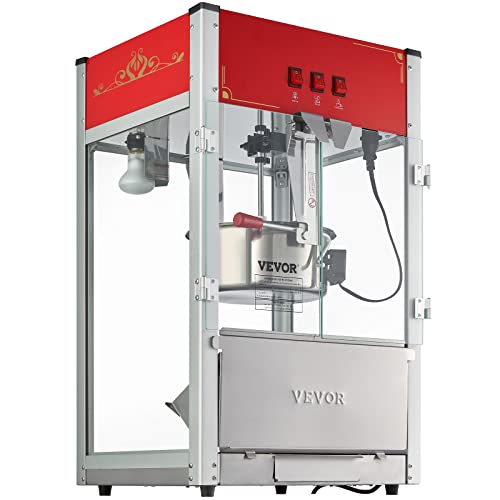 VEVOR 12 Oz Commercial Popcorn Machine, Theater Style