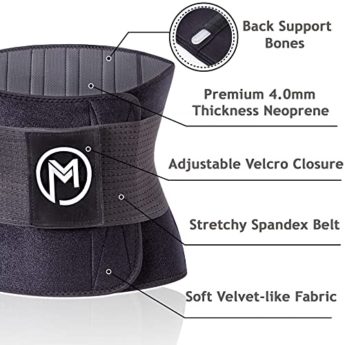 Mermaid's Mystery Waist Trainer Belt - M Black