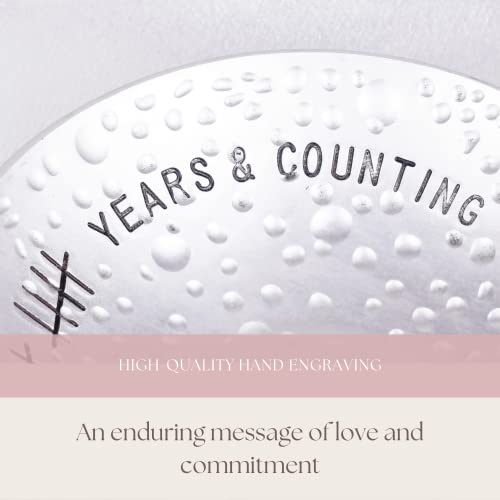 Engraved Aluminum Wedding Ring Holder Dish & Gift Box