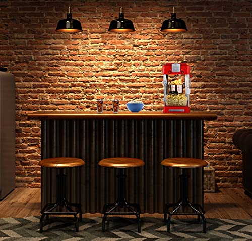 Tabletop Popcorn Machine - 1 Gallon Capacity, Red