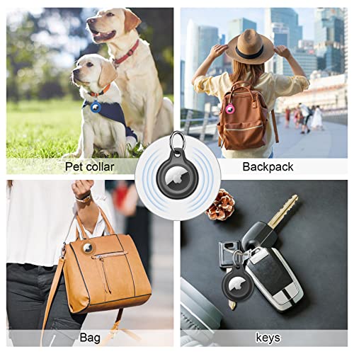Waterproof Airtag Holder: 2 Pack Air Tag Keychain