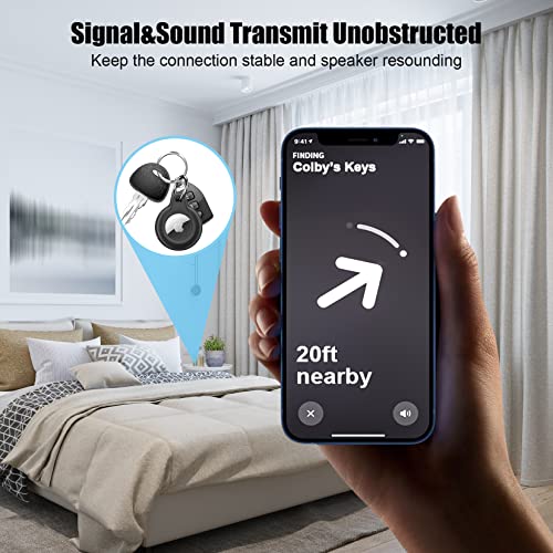 Waterproof Airtag Holder: 2 Pack Air Tag Keychain