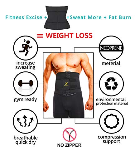 Men's Sauna Trimmer Waist Trainer - Belly Strap