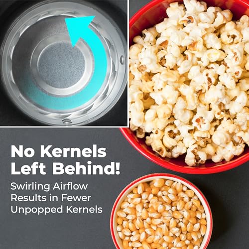 Nostalgic Hot Air Popcorn Maker | Healthy & Oil-Free