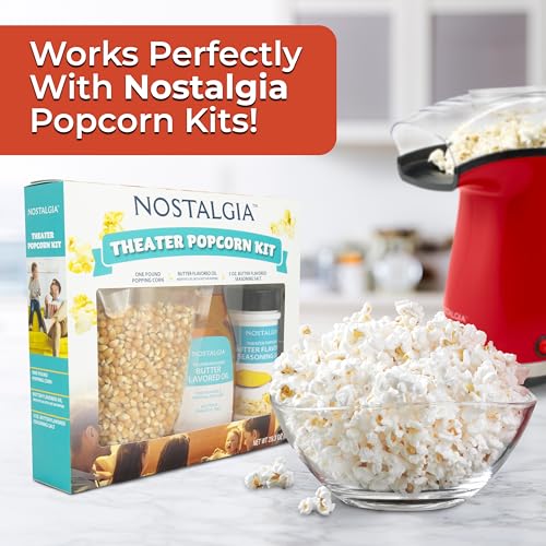 Nostalgic Hot Air Popcorn Maker | Healthy & Oil-Free