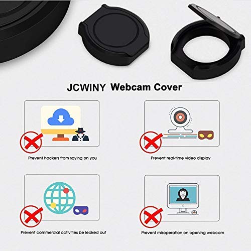 Universal Webcam Cover 2 Pack for Desktop Computers