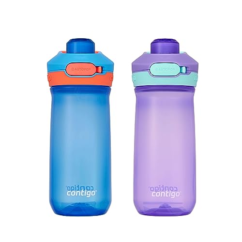 Contigo Jessie Kids Water Bottle, 14oz - 2-Pack