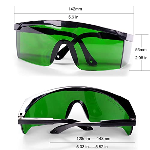 IPL Laser Safety Glasses for Laser Hair Removal (Green)