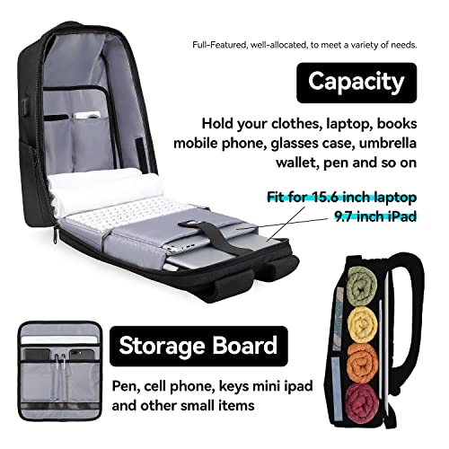 Anti Theft Waterproof Backpack with TSA Lock