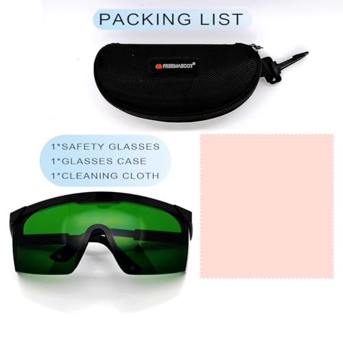 IPL Laser Safety Glasses for Laser Hair Removal (Green)