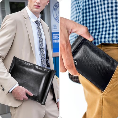 Faraday Bags 2 Pack for Devices & Car Keys