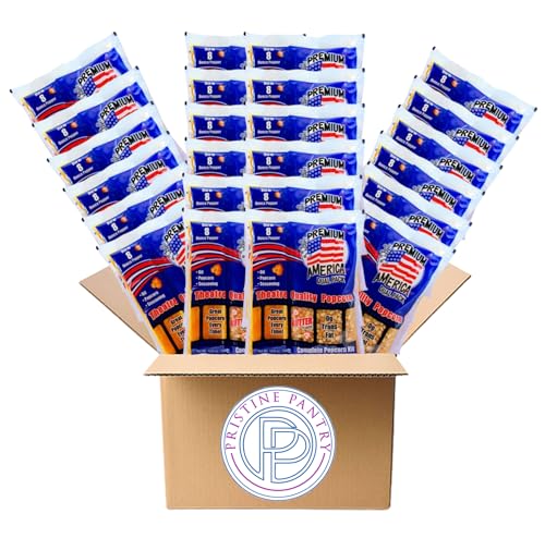 Delicious Popcorn Packs - 24 Individual Bags