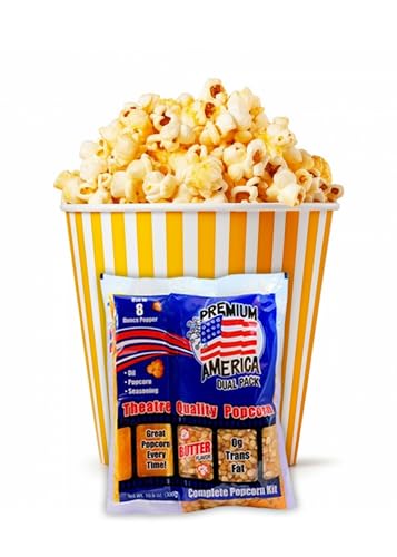Delicious Popcorn Packs - 24 Individual Bags