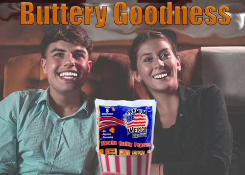 Delicious Popcorn Packs - 24 Individual Bags