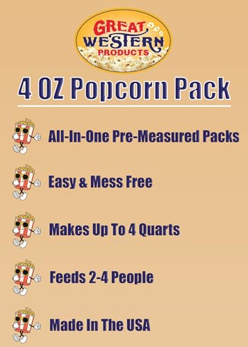 Delicious Popcorn Packs - 24 Individual Bags