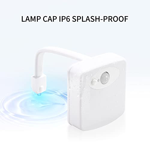 Petdexon Motion Sensor Toilet Bowl Night Light - Unique Gift