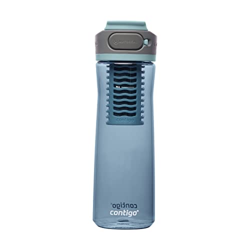 Contigo Freeflow Filtration Water Bottle, 24oz Dark Ice