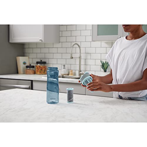 Contigo Freeflow Filtration Water Bottle, 24oz Dark Ice