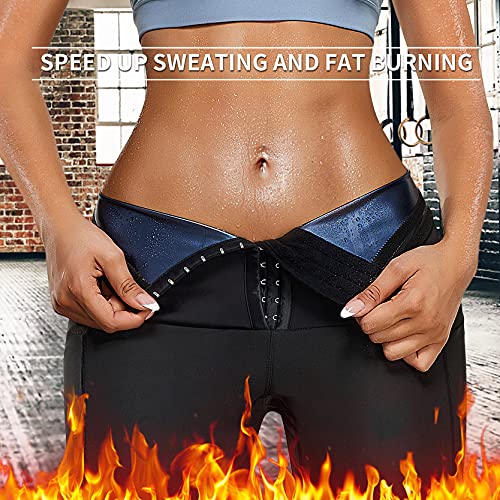 AGILONG Women's High Waist Sauna Sweat Pants