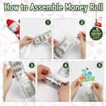 Christmas Money Holder for Cash, DIY Santa Snowman