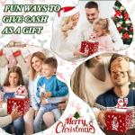 Christmas Money Holder for Cash, DIY Santa Snowman