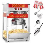 8-Ounce Red Popcorn Machine Maker for Gift Ideas