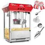 Bar Style Popcorn Machine Maker - Red