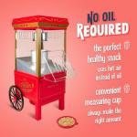 Retro-style Red Popcorn Maker, 12 Cups