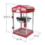 West Bend Stir Crazy 4Qt Popcorn Popper - Red