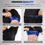 Kewlioo Sauna Suit Shirt - Men's Versatile Heat Shaper