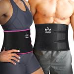 VIMUSFUN Waist Trimmer Belt - Burn Belly Fat!