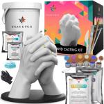 Dylan & Rylie Couple's Hand Casting Kit - Unique Gift