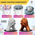 Dylan & Rylie Couple's Hand Casting Kit - Unique Gift