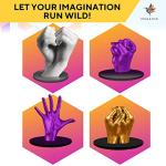 Dylan & Rylie Couple's Hand Casting Kit - Unique Gift