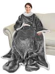 Catalonia Sherpa Wearable Blanket: Comfy Snuggle Wrap