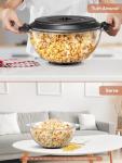 HOUSNAT Electric Popcorn Maker: Quick-Heat, Stirring, 28 Cups