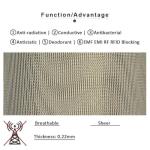 Copper Fabric Shielding for RFID EMF Protection - 39x43