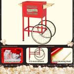 Perfect Popcorn Machine with Cart and Stainless Steel