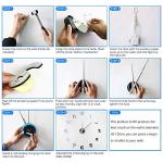 Elephant DIY Wall Clock with Mirror Effect