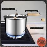 Stainless Steel Stove Top Popcorn Popper