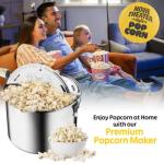 Stainless Steel Stove Top Popcorn Popper