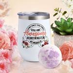 Unique Gift Box: Wine Tumbler & Scented Candle