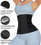 TELALEO Women's Neoprene Waist Trainer - Slimming Body Shaper