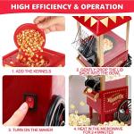 VAlinks Air Popcorn Machine - Healthy Home Popcorn Maker
