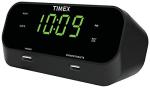 Timex Alarm Clock with USB Charging Station, Dual Alarms