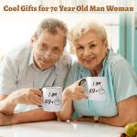 70th Birthday Middle Finger Coffee Mug for Him/Her