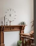 haoshi Handcrafted Bird Movement Wall Clock - Modern Elegance